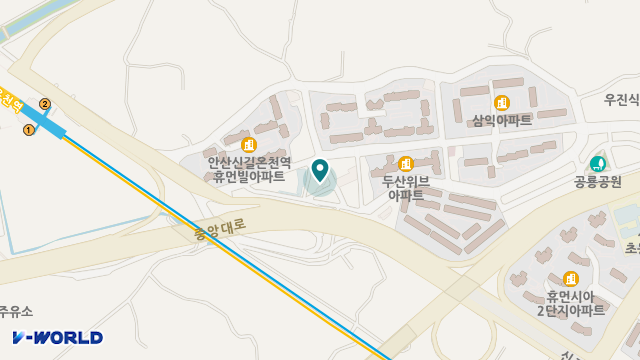 해피니스재가복지센터 위치 지도
