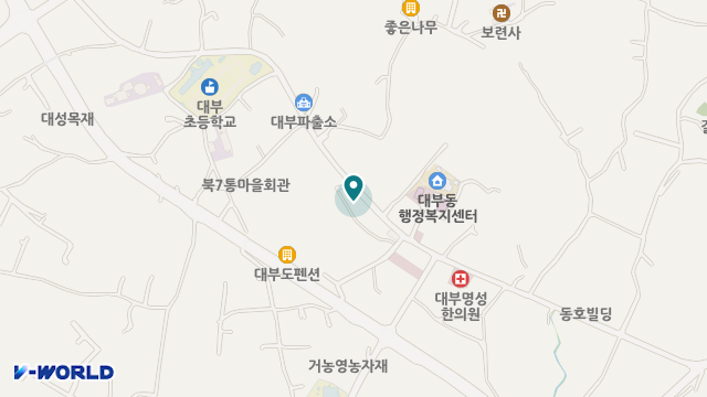대부방문요양센터 위치 지도