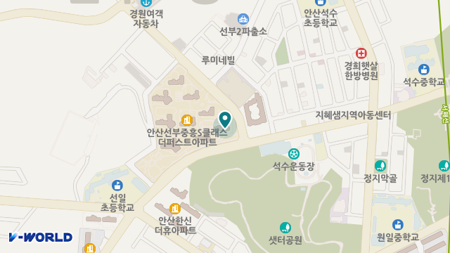 뜰마루재가노인복지센터 위치 지도