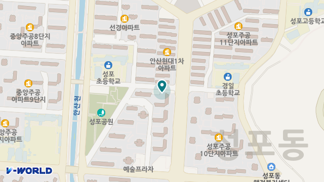 아름드리복지센터 위치 지도