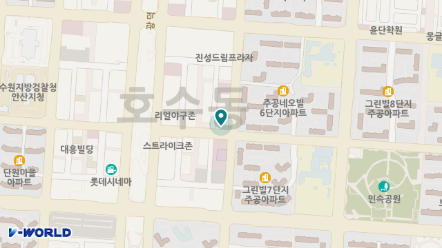 아주좋은요양원(단기보호) 위치 지도