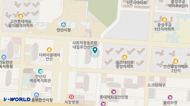 국민재가복지센터 위치 지도
