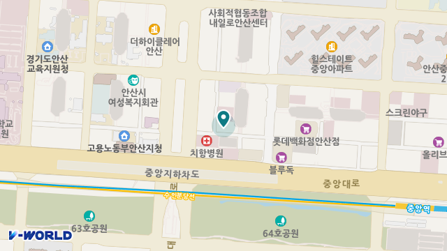 안산굿데이주간보호센터 위치 지도