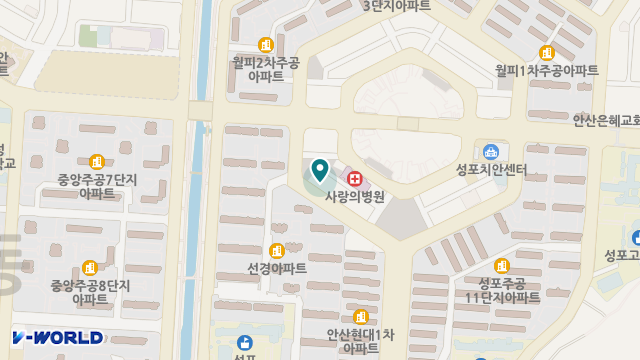 사랑주야간보호센터 위치 지도