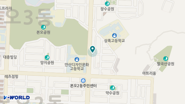대교뉴이프 재가복지센터 안산상록센터 위치 지도