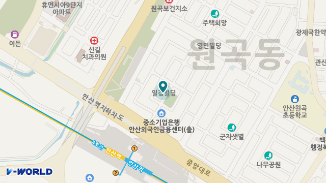 안산방문요양센터 위치 지도