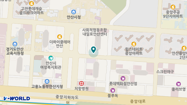 중앙효사랑재가센터 위치 지도