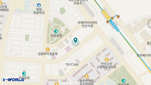 안산돌봄사회적협동조합 위치 지도