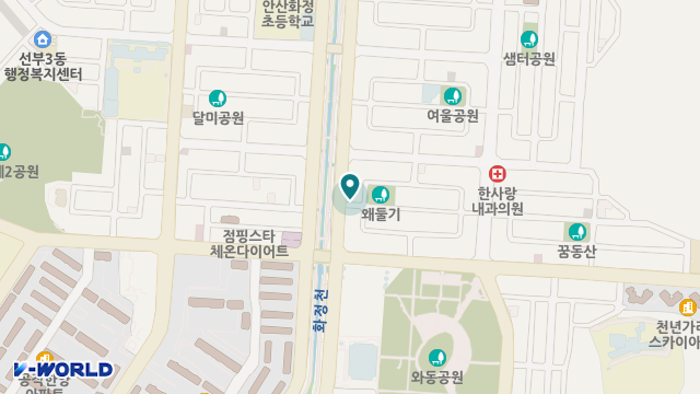 실로암재가복지센터 위치 지도
