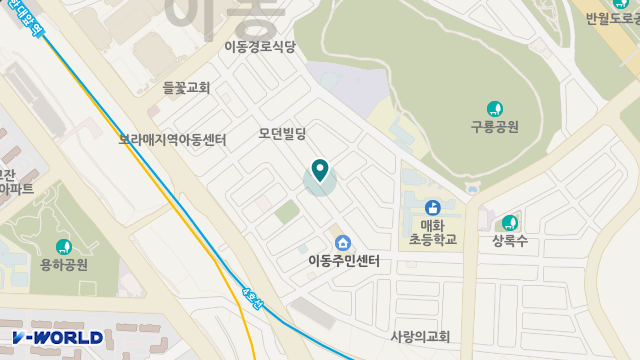 은하방문요양센터 위치 지도