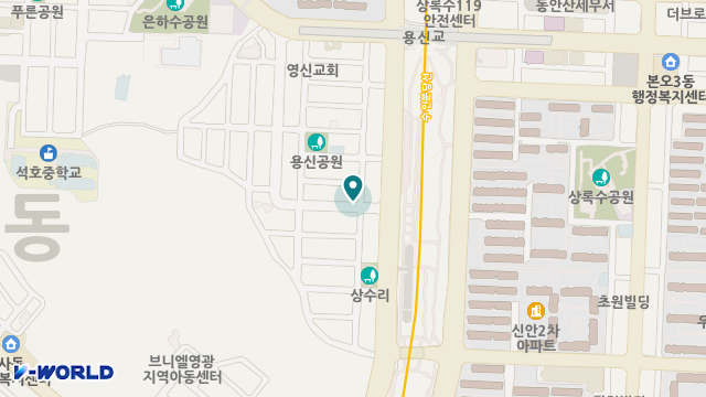 바른효재가복지센터 위치 지도