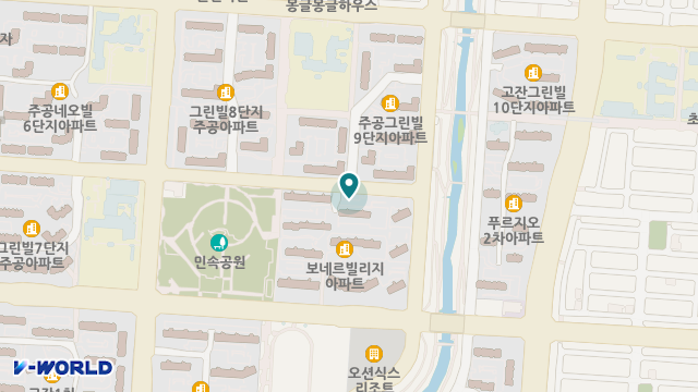 신안산재가노인복지센터 위치 지도