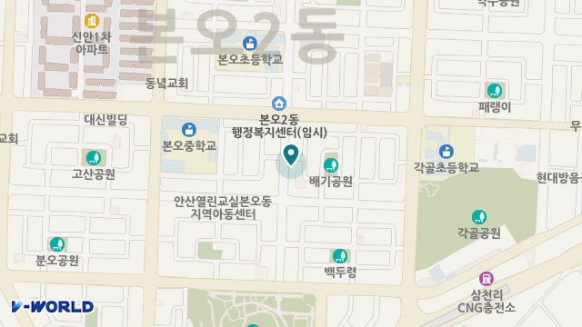 큰기쁨재가노인복지센터 위치 지도
