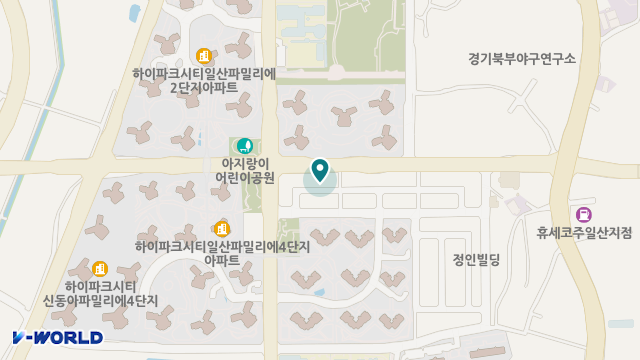 고양어르신복지센터 위치 지도