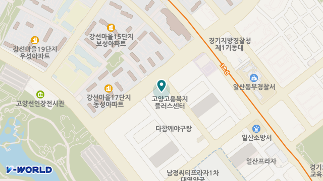 나들이데이케어센터 위치 지도