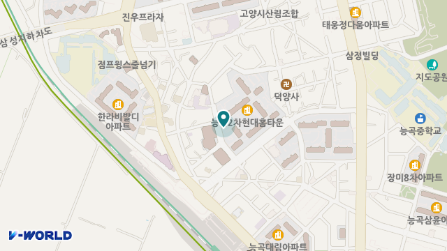 고양노인복지센터 위치 지도
