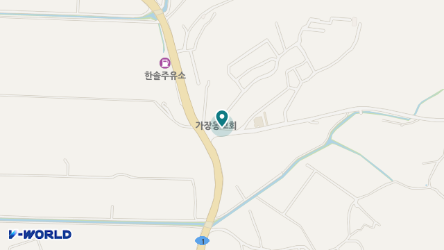 한나방문요양 위치 지도