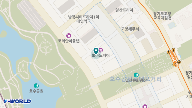 늘사랑 재가복지센터 위치 지도