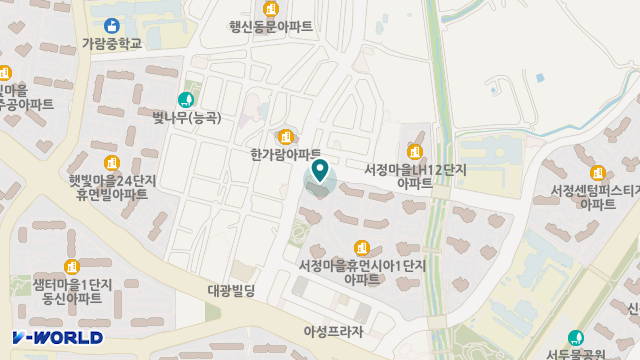 가배재가노인복지센터 위치 지도