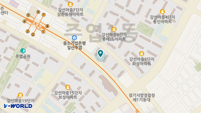 미소노인복지센터 위치 지도