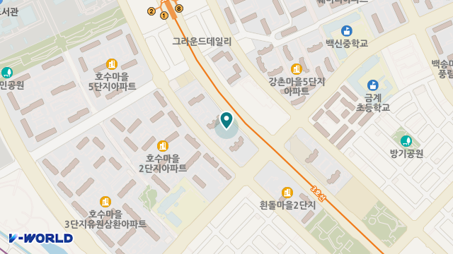 화평재가방문요양센터 위치 지도