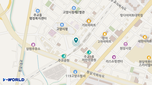 배다리재가복지센터 위치 지도