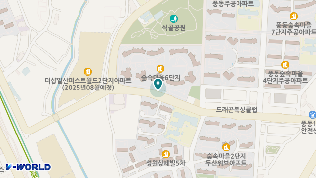 일산 마루 방문요양센터 위치 지도