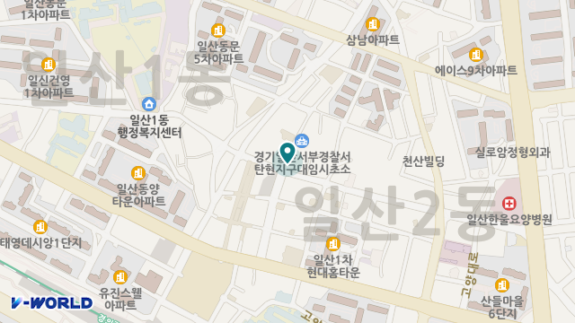 간호연구소방문간호센터 위치 지도
