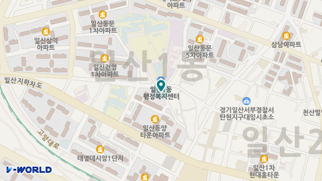 효방문요양복지센터 위치 지도