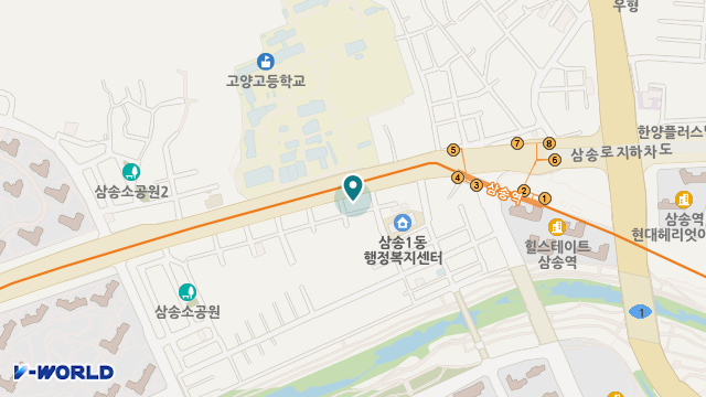 나눔재가복지센터 위치 지도