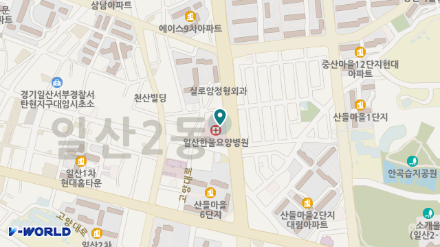 동산실버케어 위치 지도