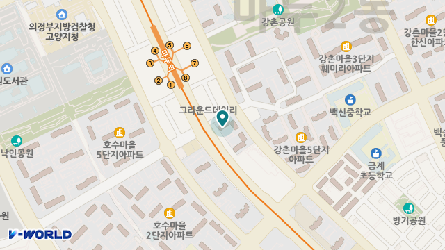 마두재활주간보호센터 위치 지도