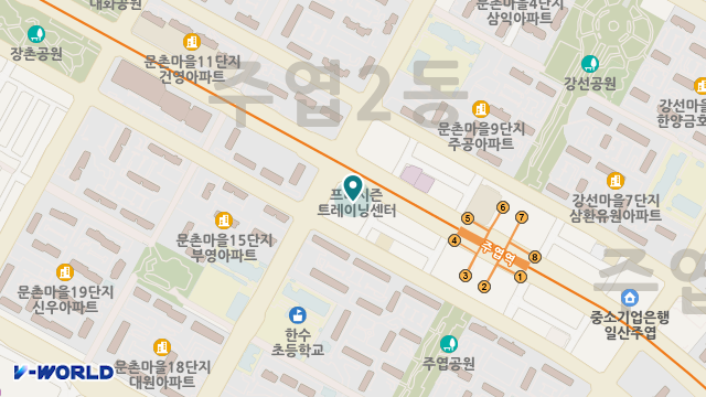 맘편한방문요양센터 위치 지도
