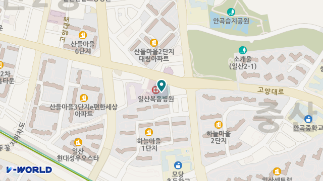복음재활의료기 위치 지도