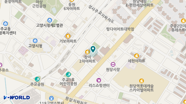 늘기쁜주야간보호센터 위치 지도