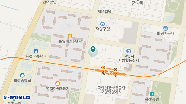A+고양햇살 재가방문요양센터 위치 지도