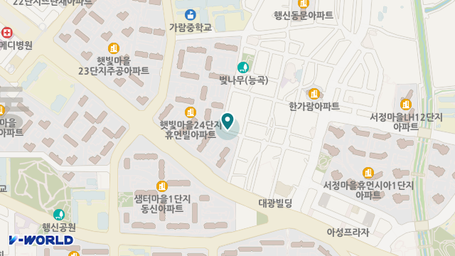 사랑드림재가센터 위치 지도