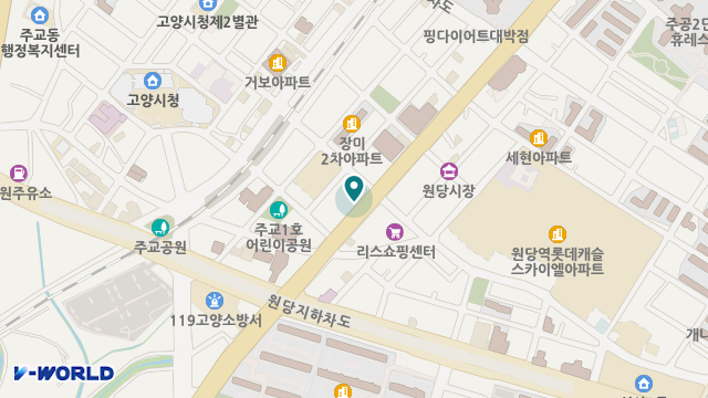 원당방문요양센터 위치 지도