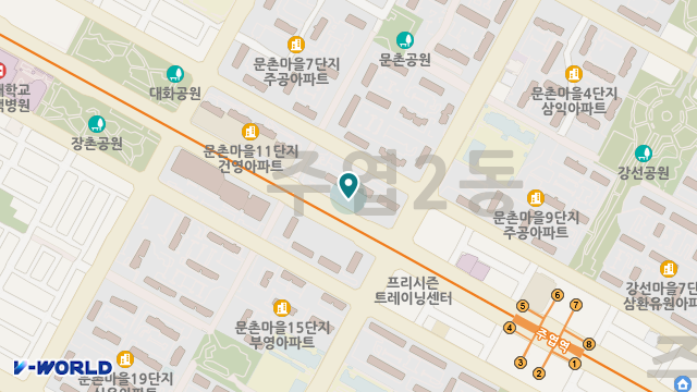 해피케어방문요양센터 위치 지도