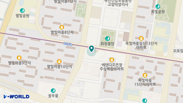 고양시니어데이케어센터 위치 지도