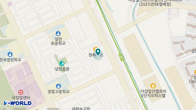 더조은재가복지센터 위치 지도