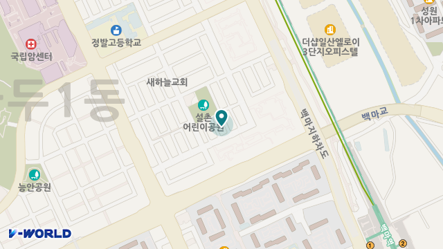 정성재가노인복지센터 위치 지도