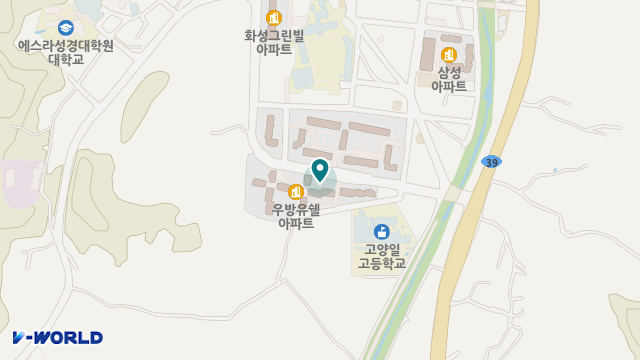정다운재가복지센터 위치 지도