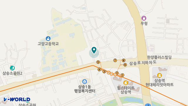 (A)비지팅엔젤스 고양덕양삼송방문요양지점 위치 지도