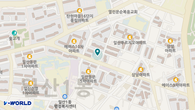 일산사랑데이케어센터 위치 지도