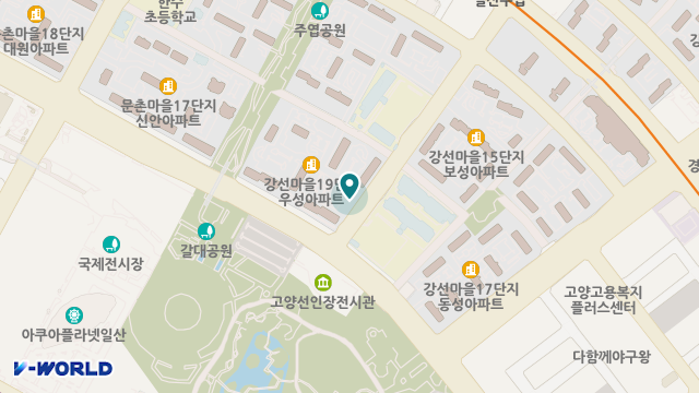 가정방문요양센터 위치 지도