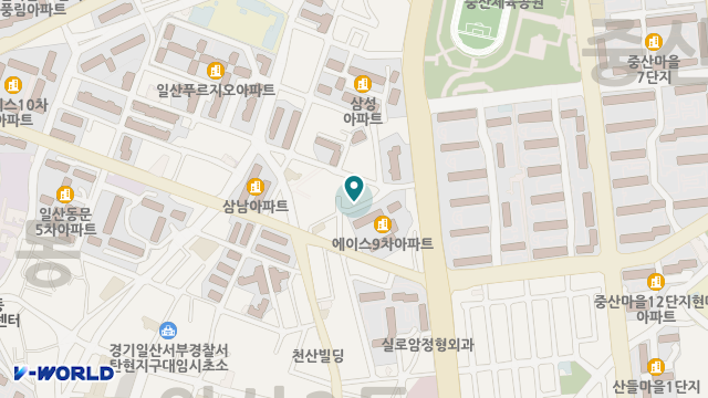 샬롬재가노인복지센터 위치 지도