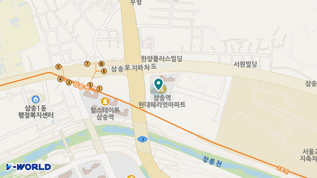 어울재가복지센터 위치 지도