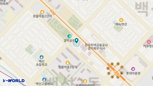 가정재가복지센터 위치 지도