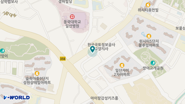 푸른소나무주야간보호센터 일산점 위치 지도